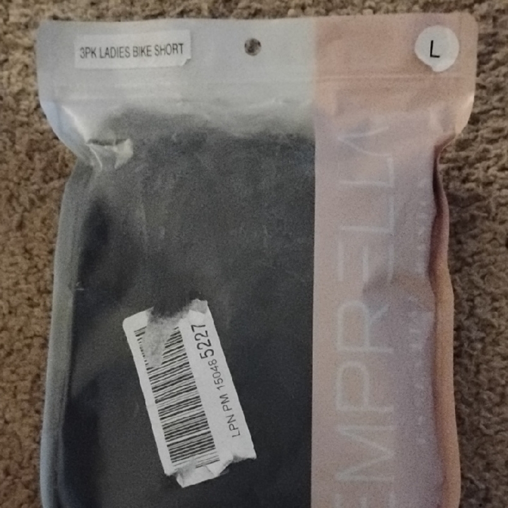 Women's Black Bike Shorts